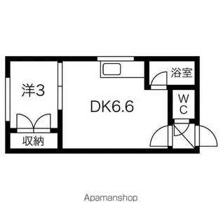 ボヌール23【1階】の間取り
