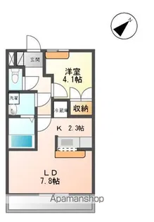 グリーンハイムE【2階】の間取り
