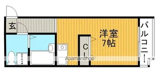 エルフ豊中【3階】の間取り
