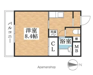 ライフ21【302号室】の間取り