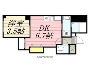 千葉県千葉市中央区登戸1丁目【マンション】の間取り