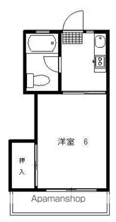 グリーンハイツ【202号室】の間取り