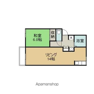 愛知県名古屋市守山区瀬古東3丁目【アパート】の間取り
