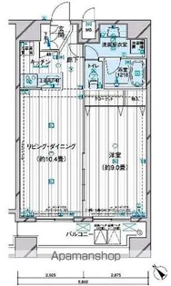 メインステージ王子【13階】の間取り