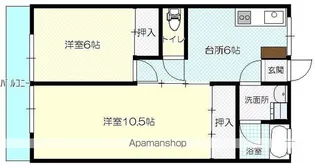メゾンド・F【303号室】の間取り
