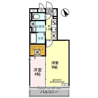 シャルム【1階】の間取り