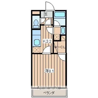 アルエットラフィネ【1階】の間取り