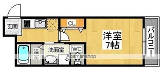 エイチツーオーサンクチュアリ【2階】の間取り