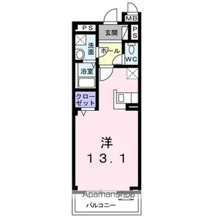 ブリリアント テラス【4階】の間取り