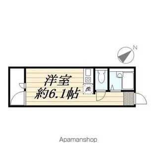 ブリッジ上反町【2階】の間取り