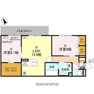 Gigliato(ジリアート)【2階】の間取り