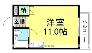 COLLECTION塚口本町【203号室】の間取り