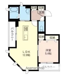 アヴァンセ【201号室】の間取り