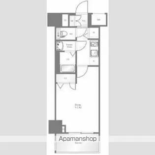 グランシアタワー亀戸【8階】の間取り