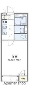 クレイノ光和B【103号室】の間取り