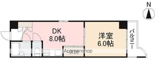ヴィラタマチ【3階】の間取り