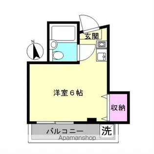 メゾン若葉【2階】の間取り