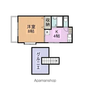 メゾンNOVA【2階】の間取り