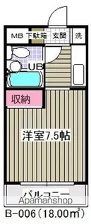 コスモハウスBー6【2階】の間取り