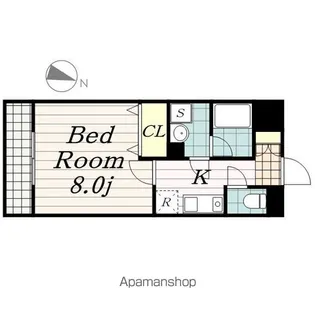 ルミエール・エタンセル【3階】の間取り