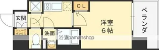 CREST TAPP 大阪EAST【606号室】の間取り