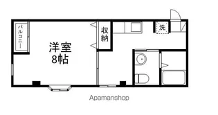 リトルアイランド【3階】の間取り