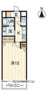 リベルテ太田【307号室】の間取り