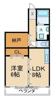 三福ビル【4階】の間取り