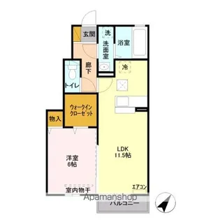 シエスタ III【1階】の間取り