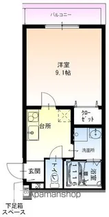 フジパレス我孫子西Ⅲ番館【2階】の間取り