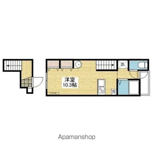 アルト小栗【205.号室】の間取り