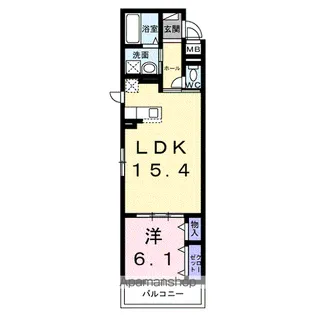 Banksia(バンクシア)【2階】の間取り