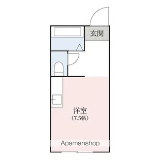 SINCE2000AB【A103号室】の間取り