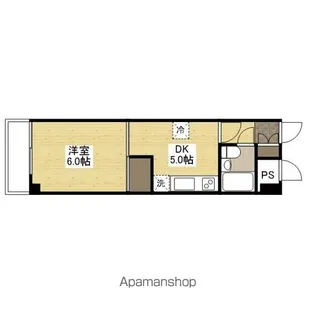 ダイアパレス大手町第2【3階】の間取り