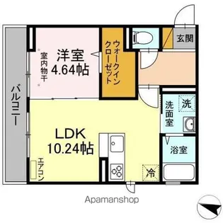 マーベラス八千代【3階】の間取り