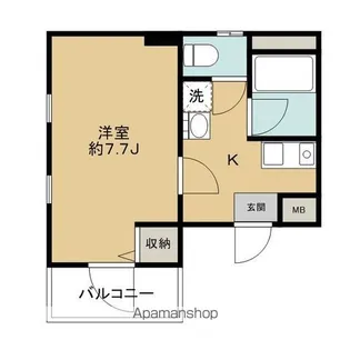 KY・BLD7【4階】の間取り