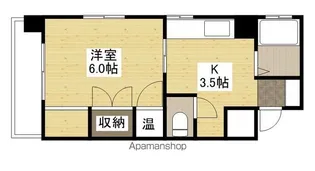 的場ハイツ【3階】の間取り