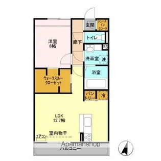 M’S おおたか【3階】の間取り