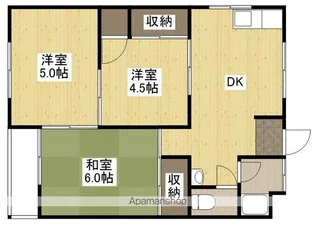 コーポ村上【3号室号室】の間取り
