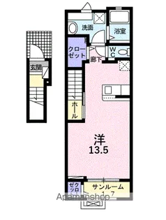 桜 レジデンスA【2階】の間取り