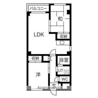 オーシャンビレッジ宮の沢【207号室号室】の間取り