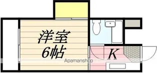 メゾン東大和【2階】の間取り