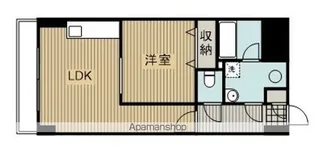 SUNSILK PEARL【402号室】の間取り