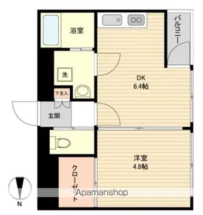 LA DOUCEUR片平【3階】の間取り
