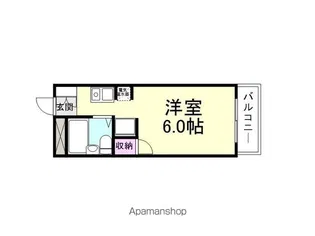 荻野マンション【3階】の間取り
