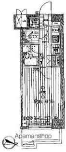 ルーブル中落合【8階】の間取り