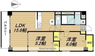 WINSOME COURT【4階】の間取り
