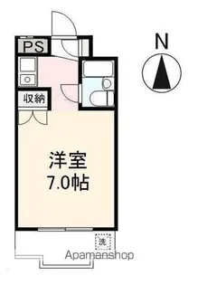 プチメゾン片原町【10階】の間取り