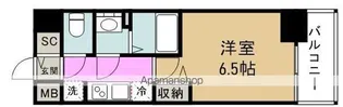 プレサンス梅田北ディア【7階】の間取り