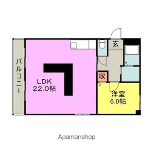 サンコーポ国分【3階】の間取り